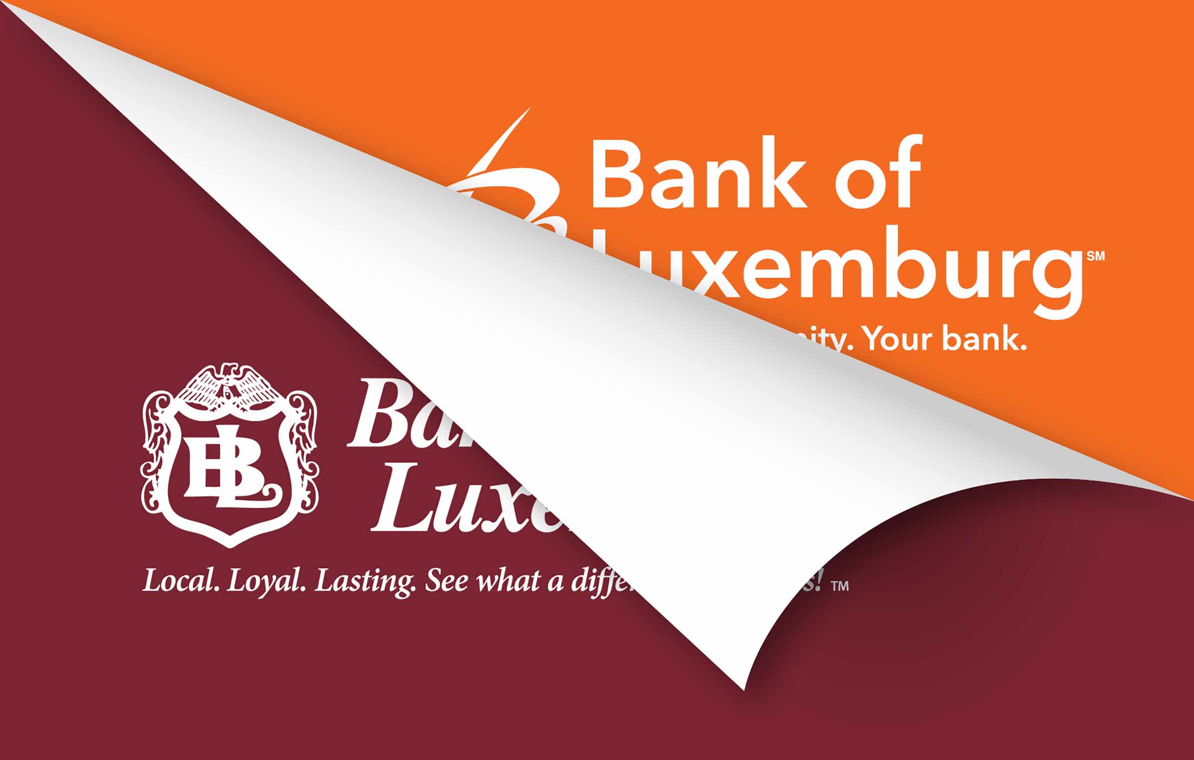 Bank of Lexemburg new logo being revealed