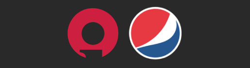Insight Creative, Inc. and Pepsi logos side by side