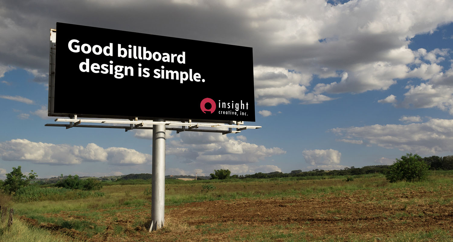 Simple Tips for Good Billboard Design