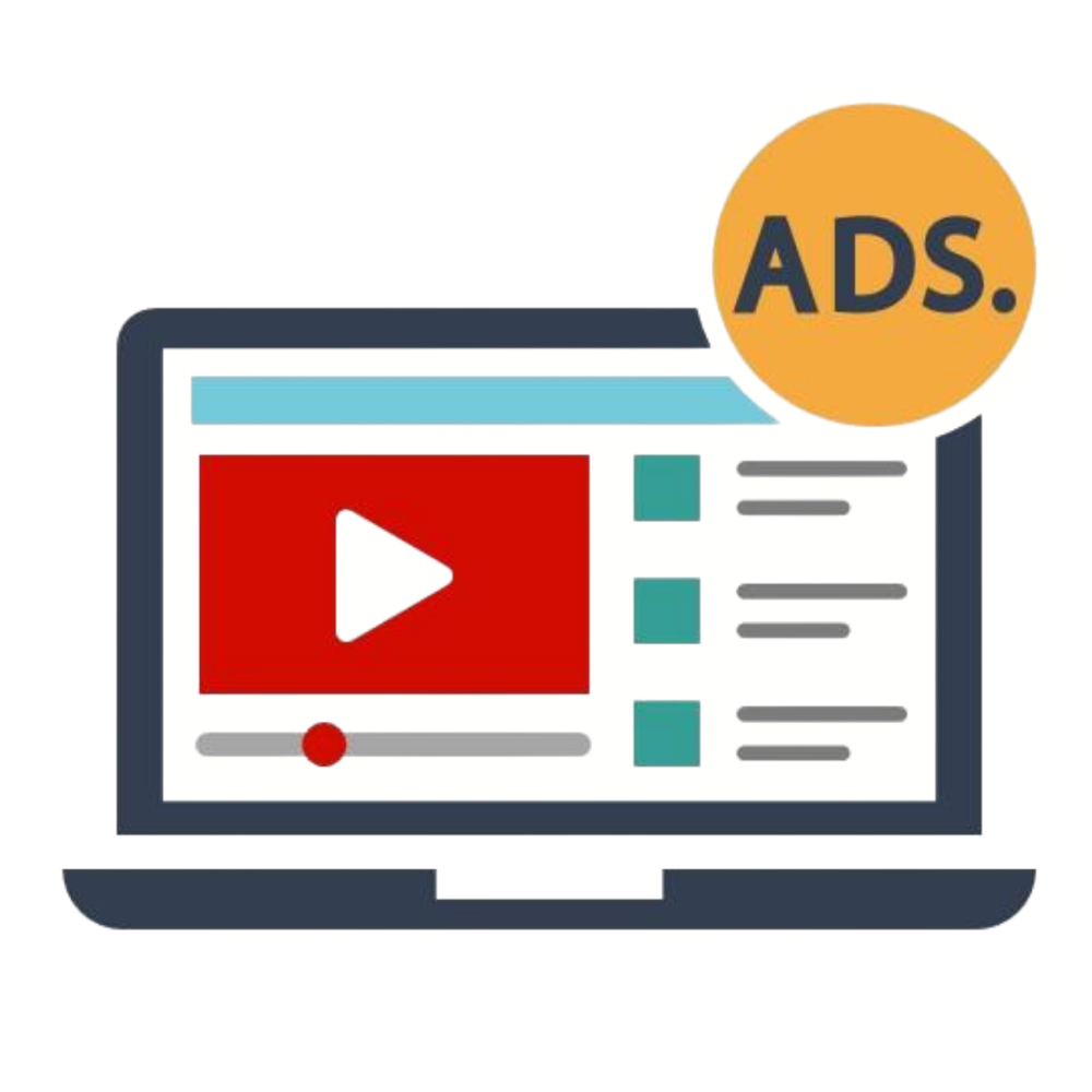 laptop on youtube video page